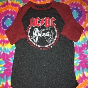 Vintage AC/DC Baseball Tee